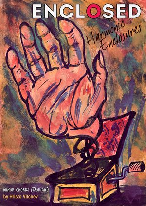 ENCLOSED - Harmonic Enclosures (minor chords / Dorian) + backing track — book cover