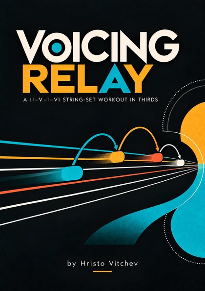 Voicing Relay — II–V–I–VI String Set Workout book cover