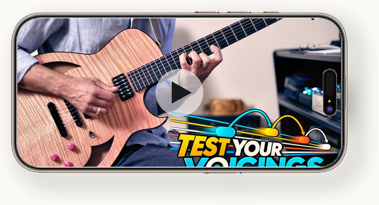 Watch the Voicing Relay video — Test Your Voicings